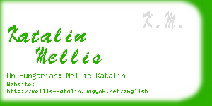 katalin mellis business card